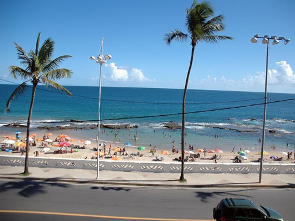Apartamento Farol Barra Flat السلفادور الغرفة الصورة